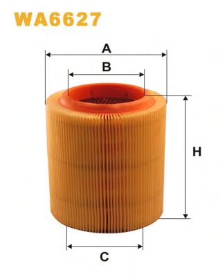 WIX FILTERS wa6627 -  Воздушный фильтр